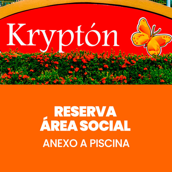 Reserva área social - Anexo piscina